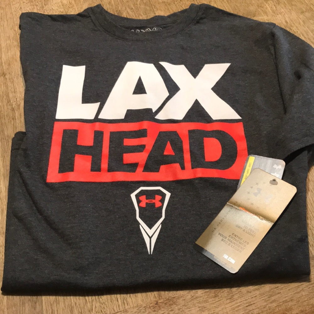 YOUTH MEDIUM Under Armour boys Lacrosse T-Shirt